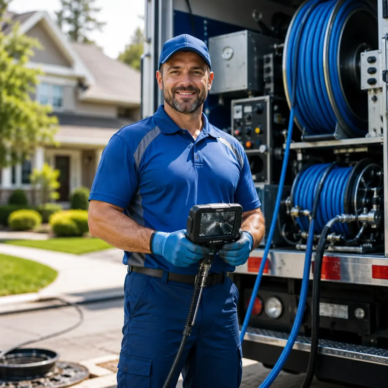 Local outdoor drain cleaning specialists in Metamora, OH
